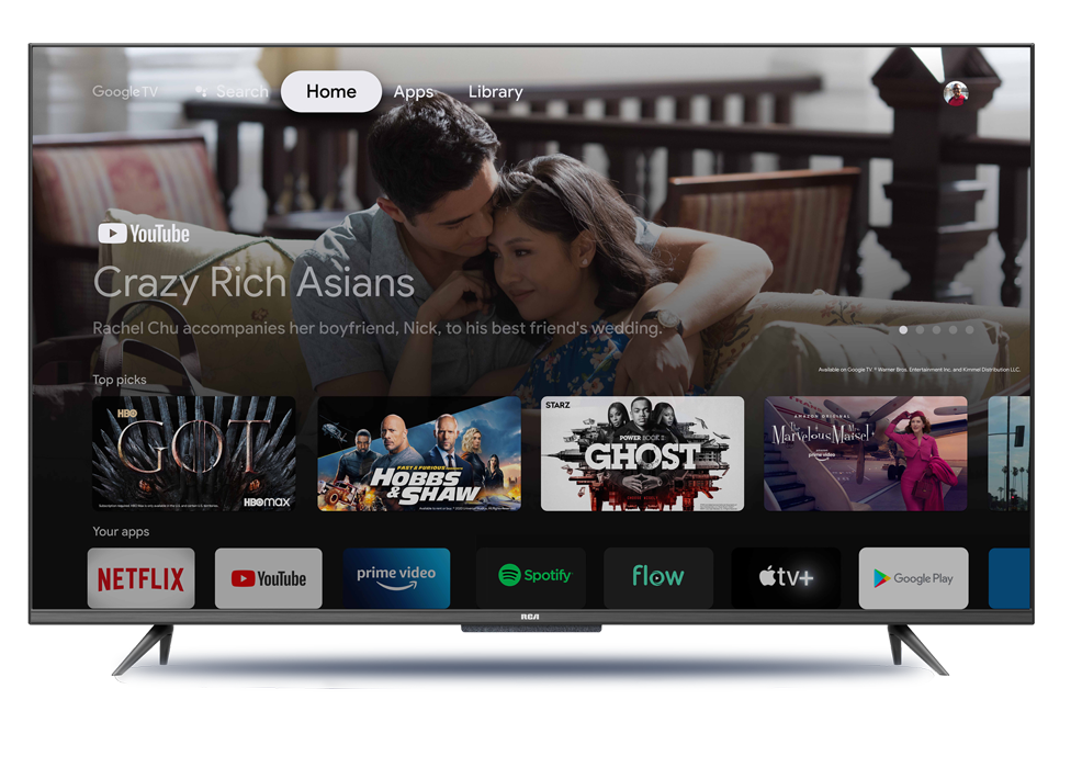 RCA 50 4K LED SMART TV 50" UHD 4K GOOGLE TV - Imagen 1