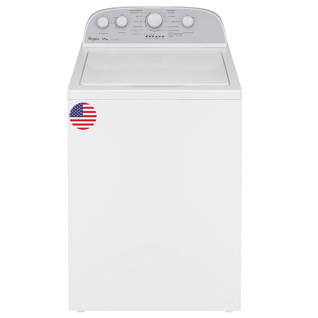 WHIRPOOL LAVADORA AUTOMATICA PANEL DE PERILLA 17 KG - Imagen 1