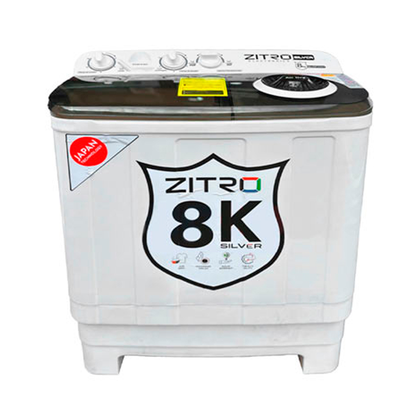 zitro 18 lb ZWHB-SW Lavadora semi automática doble pozo 18 libras - Imagen 1